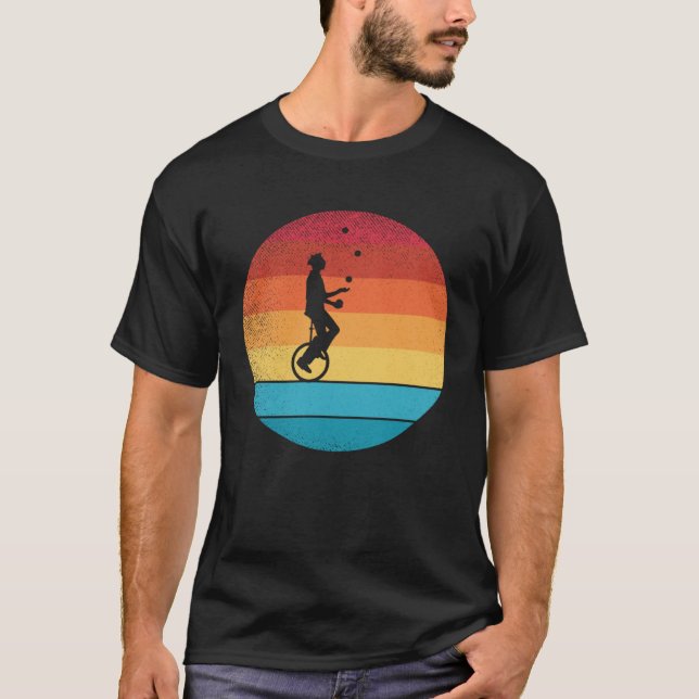 Retro-Vintages Zirkushobby 1 T-Shirt (Vorderseite)
