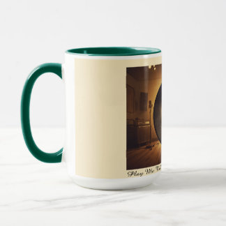 Retro-Vinyl-Gitarre-Kaffeetasse Tasse