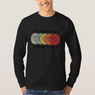 Retro-Vinyl-LP-Schallplatte Vintage-Vinyls 4 T-Shirt