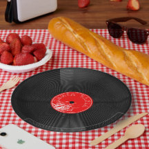 Retro Vinyl Record Paper Teller - Elegante Vibe