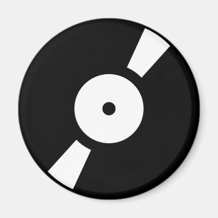 Retro-Vinyl-Schallplatte Magnet