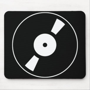 Retro-Vinyl-Schallplatte Mousepad