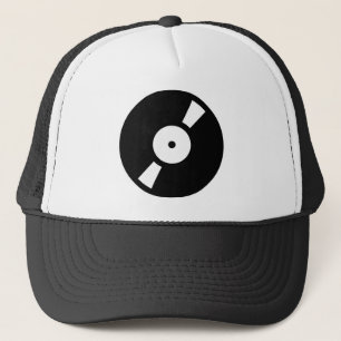 Retro-Vinyl-Schallplatte Truckerkappe