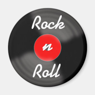 Retro-Vinyl-Schallplatten-Magnet-Geschenk Magnet