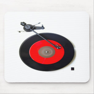 Retro VinylTurntable Mousepad Mousemat