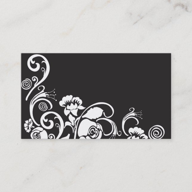 Retro Visitenkarte (Vorderseite)