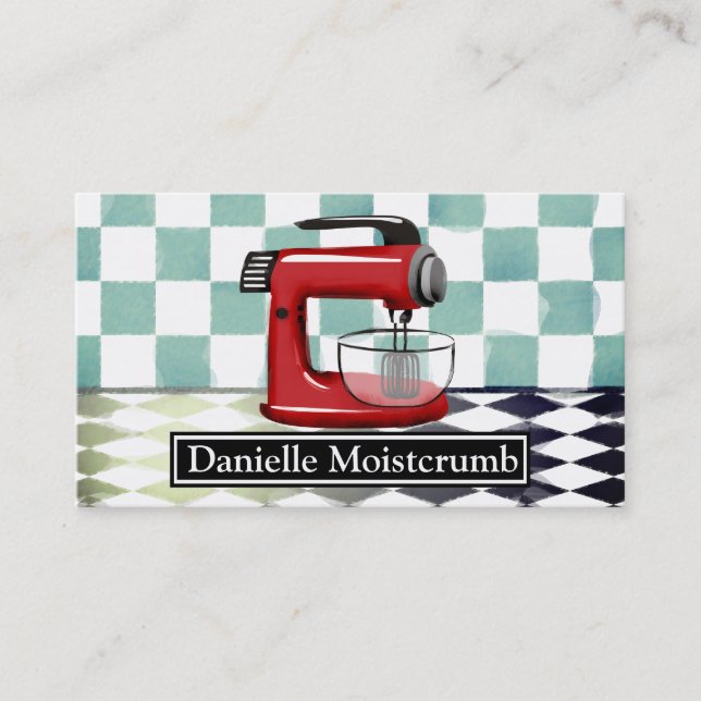 retro visitenkarte (Vorderseite)