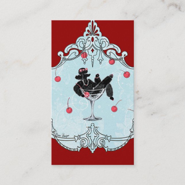 Retro Visitenkarte (Vorderseite)