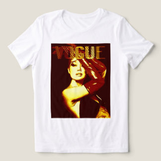Retro Vogue „Striking a Pose“ Tri‑Blend-Shirt Tri-Blend Shirt