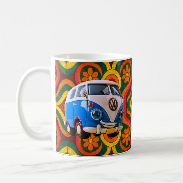 Retro VW Bus Kaffeetasse (Links)