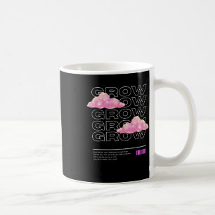 Retro-Wachstum von Cyberpunk Poetic Motivierend Zi Kaffeetasse