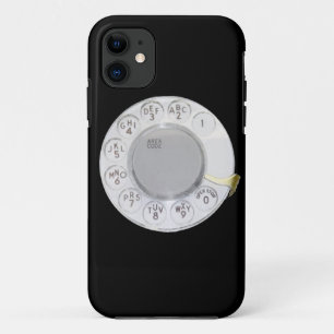 Retro-Wählscheibentelefon lustiges altes Schultele Case-Mate iPhone Hülle