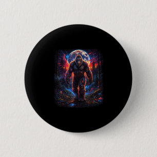 Retro-Wald-Sasquatch-Bigfoot-Wandern-Natur Button