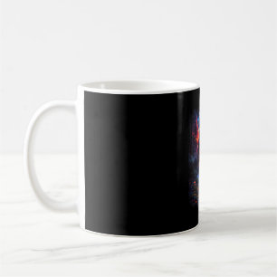 Retro-Wald-Sasquatch-Bigfoot-Wandern-Natur Kaffeetasse