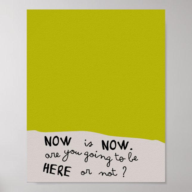 Retro-Wall-Art, Zitat-Kunstdruck, Retro-Farbdruck Poster (Vorne)