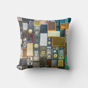 Retro Wall-Hung: Design Vintager Lautsprecher Kissen