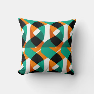 Retro-Wallpaper: Vintage-Design Kissen