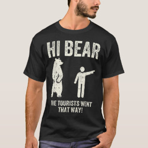 Retro-Wander-Abenteuer lustig im Freien T-Shirt