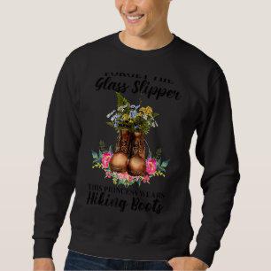 Retro Wandern Camping Girl Diese Prinzessin trägt Sweatshirt