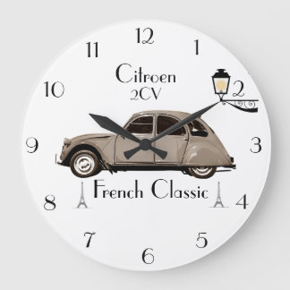 Retro Wanduhr Citroen 2CV