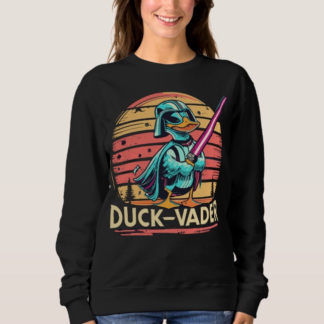 Retro Warrior Enck Vintag Sunset Sweatshirt (Vorderseite)