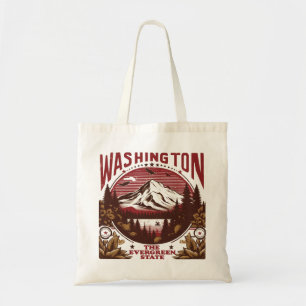 Retro Washington Tragetasche