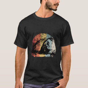 Retro-Wasserball-Design Vintage-Wasserballspieler T-Shirt
