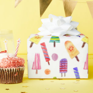 Retro Wasserfarbene Eros Bendato Niedliche Kunst,  Geschenkpapier