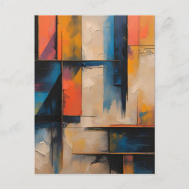 Retro Wave Design 01 Postkarte