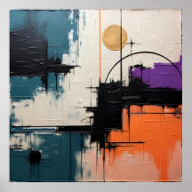 Retro Wave Design 03 - Poster Paper