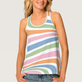 Retro-Wave-Design Tanktop