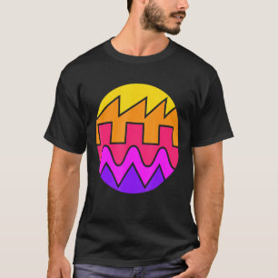 Retro Waveform Synthesizer Sound Wave Electronic M T-Shirt