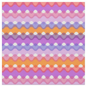 Retro Waves Stoff