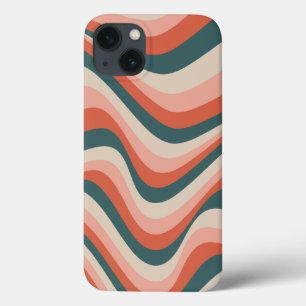 Retro Wavy Colorful Stripe Groovtern Muster Case-Mate iPhone Hülle