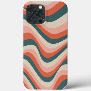Retro Wavy Colorful Stripe Groovtern Muster Case-Mate iPhone Hülle