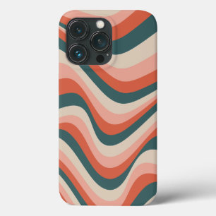 Retro Wavy Colorful Stripe Groovtern Muster Case-Mate iPhone Hülle