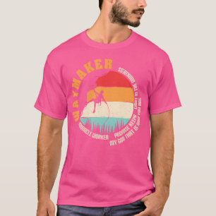 Retro Waymaker Versprechen Miracle Worker Hikin T-Shirt