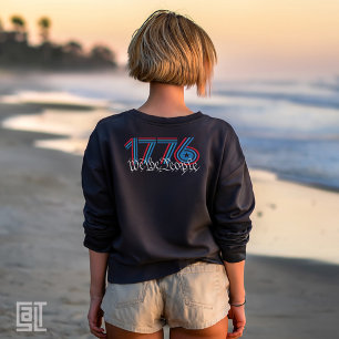 Retro We The People 1776 Patriotisch T-Shirt