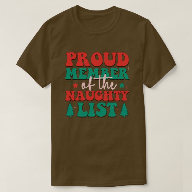 Retro-Weihnachten 6 T-Shirt (Design vorne)