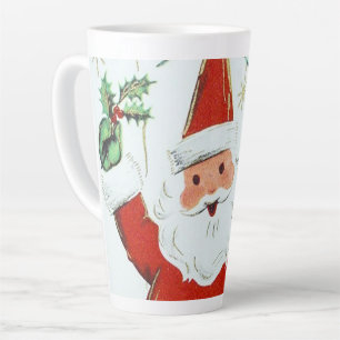 Retro-Weihnachten Santa Ferien Milchtasse