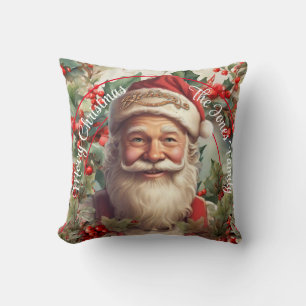 Retro-WeihnachtenSanta Claus  Kissen