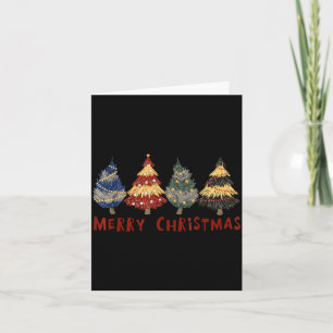 Retro-Weihnachtsbaum Lustiges Geschenk Vintage Män Karte