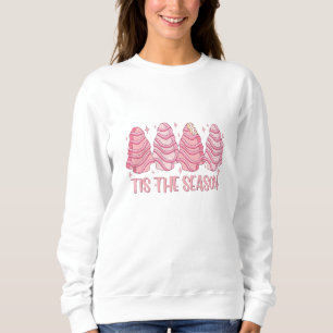 Retro Weihnachtsbaumbäckerei Shirt Die Jahreszeit