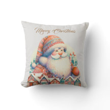 Retro Weihnachtsdorf Santa Claus