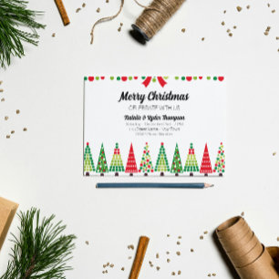 Retro-Weihnachtsfeier-Einladung Einladung