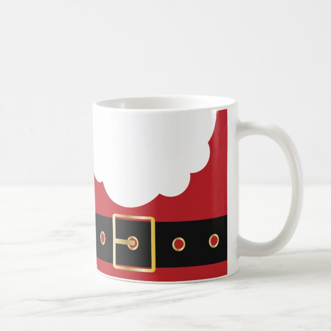 retro Weihnachtsmann Kaffeetasse (Rechts)