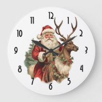Retro Weihnachtsmann Klassisches traditionelles We