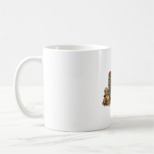Retro-Weihnachtsmann-Postamt-Weihnachten Kaffeetasse