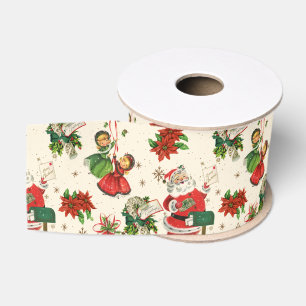 Retro-Weihnachtsschätze  Ripsband