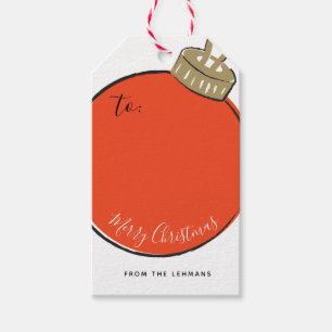 Retro Weihnachtsschmuck Geschenkanhänger